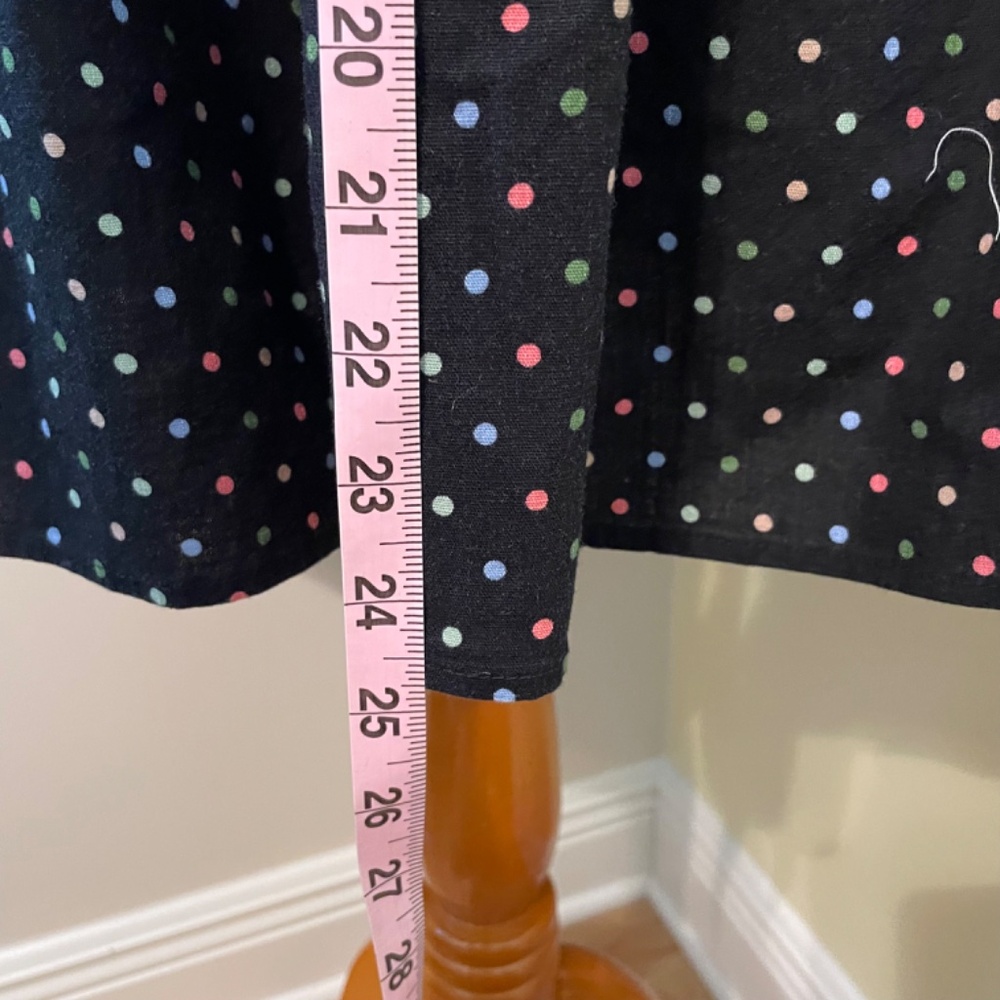 Collectif Polka Dot Dress with belt - altered smaller UK 10 Small - Picture 4 of 14